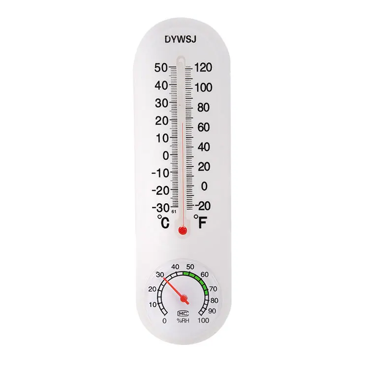Wall Mounted Thermometer for Indoor Outdoor Home Garden Planting Humidity