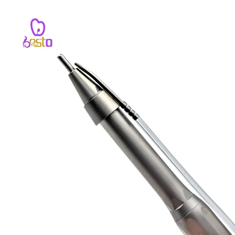 Dental 20 Degree Surgery Straight Handpiece Dental Low Speed Implant Handpiece Stainless Steel Body Dentistry Equipment