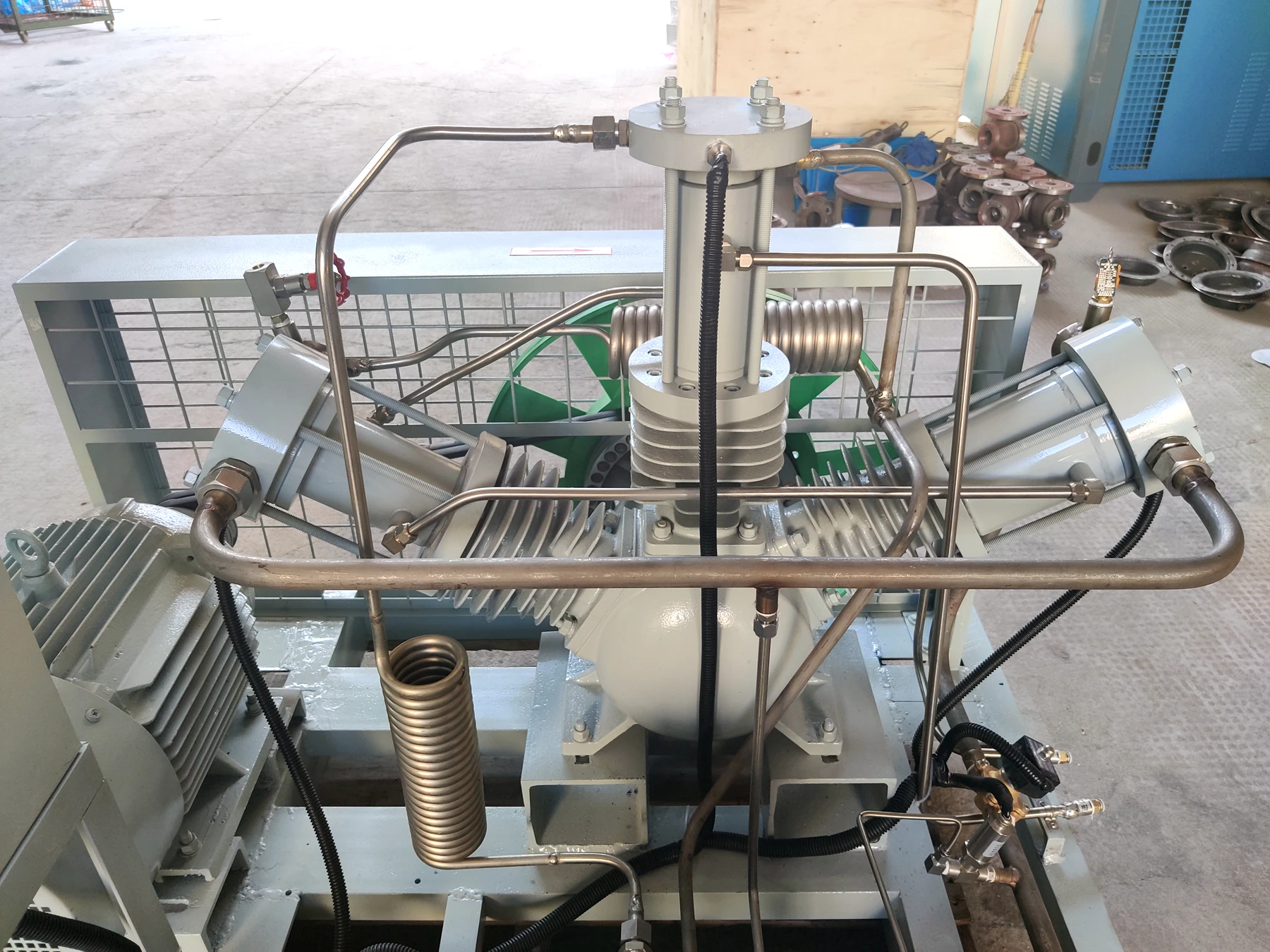 AZBEL portable oil free gas compressor booster for oxygen nitrogen generator