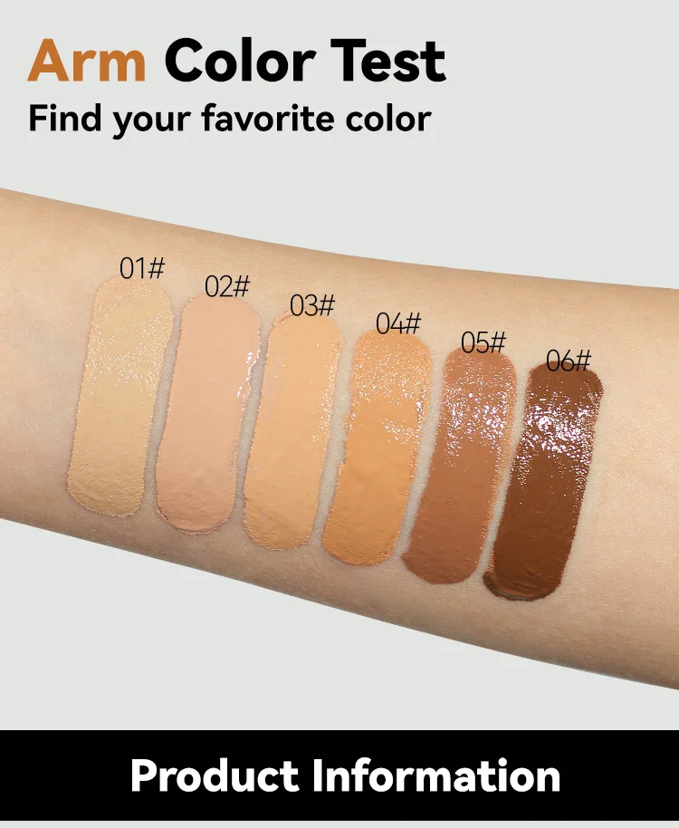 Cosmetics Face Makeup Foundation OEM BB Cream Oil Control Long Lasting Waterproof Liquid Foundation Private Label