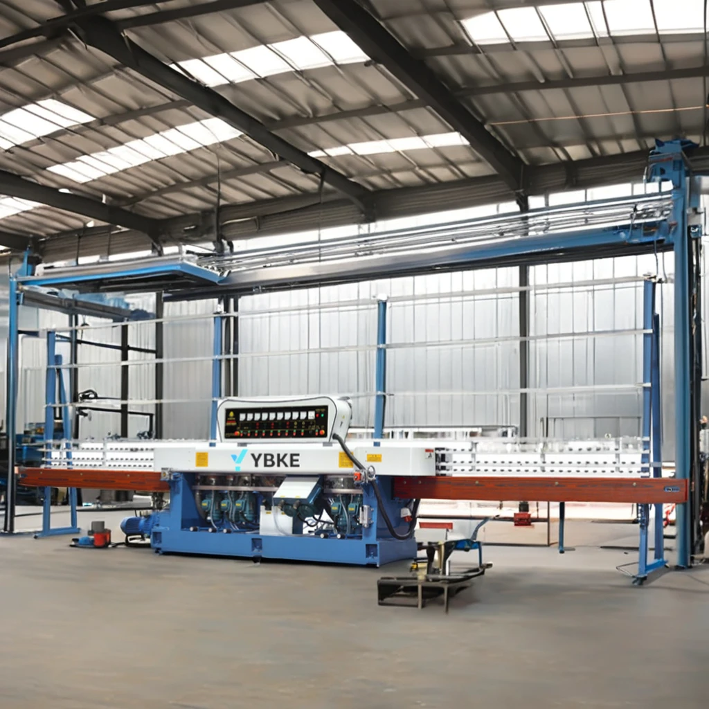 Glass Processing Machinery Glass Beveling Machine for Mirror Glass Polishing