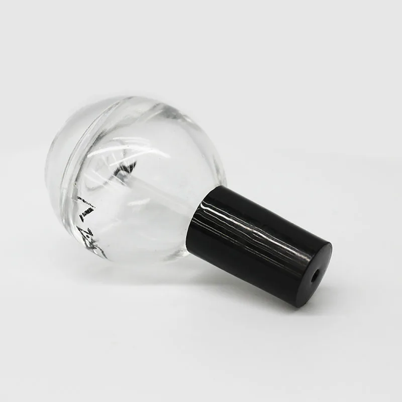 Empty Glass Nai Polish Bottle 15ml clear Essential oil bottle Liquid cosmetic Container