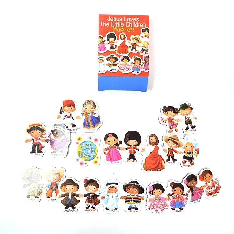 Children intellectual puzzle game toy kids early educational brain teaser kids magnetic toy