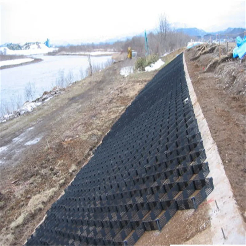Soil Stabilization Cellular HDPE Geocell Supplier Cellular Confinement System