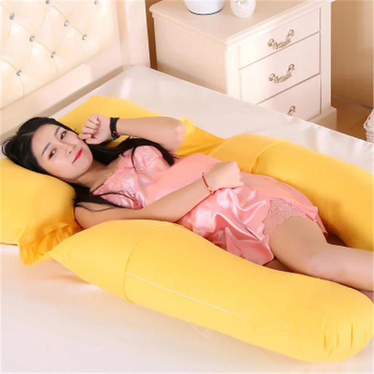 
Manufacturer Supply Full Body Premium v shaped Firm Foam Nursing Baby Maternity Pillow 