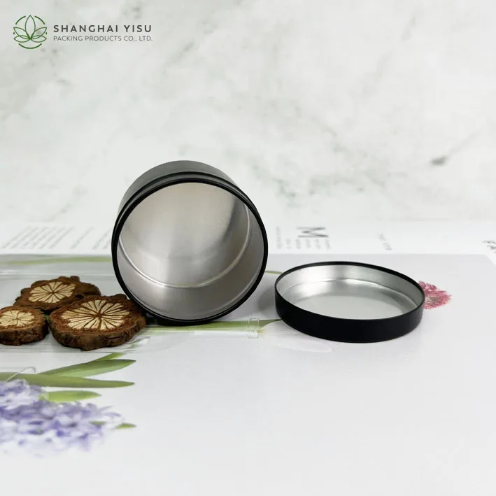 Aluminum jar cosmetics balm comfrey ointment hand cream soap box hair wax car wax aluminum can incense stone metal can