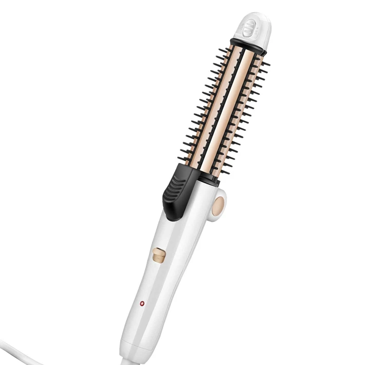 2021 Professional Hair Curler Straightener Curling Iron Brush