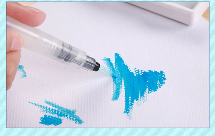Portable Paint Brush Water Color Brush Pencil Soft Watercolor Brush Pen for Beginner Painting Drawing Art Supplies