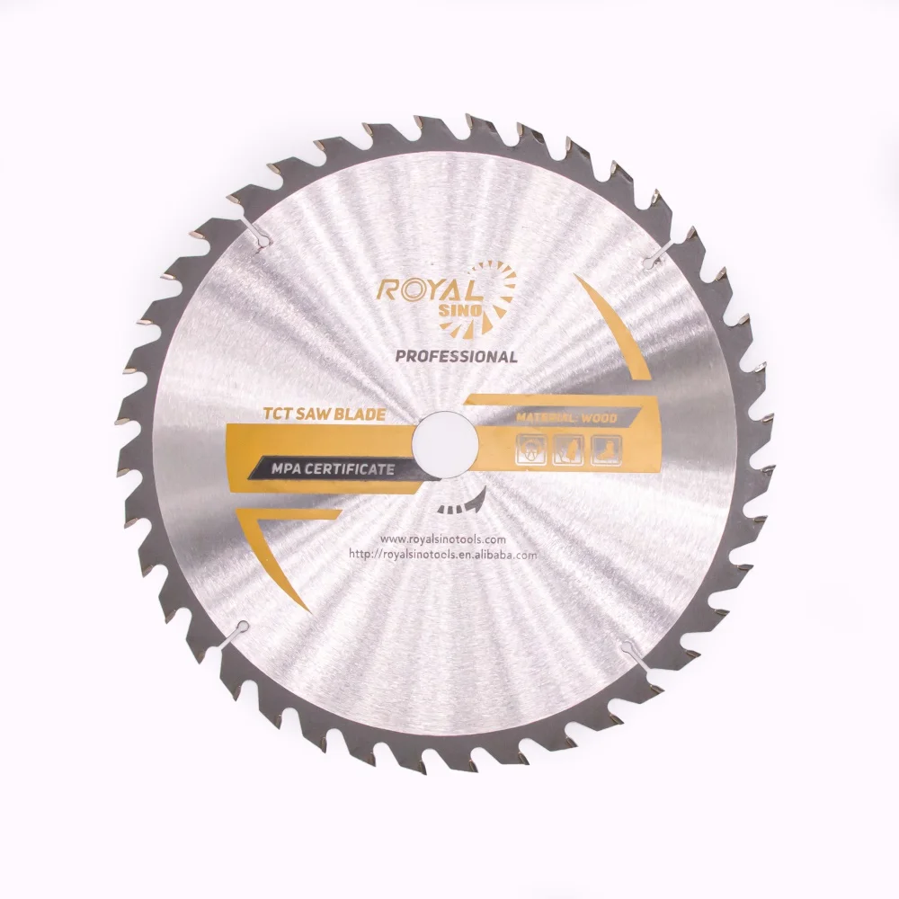Royal Sino Tungsten Carbide TCT Circular Saw Blade Types For Wood Cutter Blade 9inch 60teeth