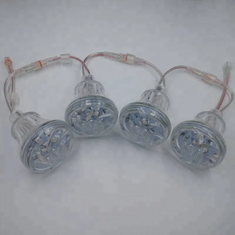  cabochon rgb led pixel 60mm 18led amusement 24v