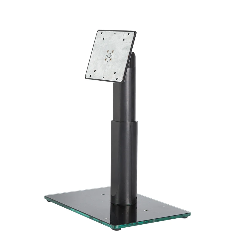 
Hot selling high quality adjustable monitor glass stand 