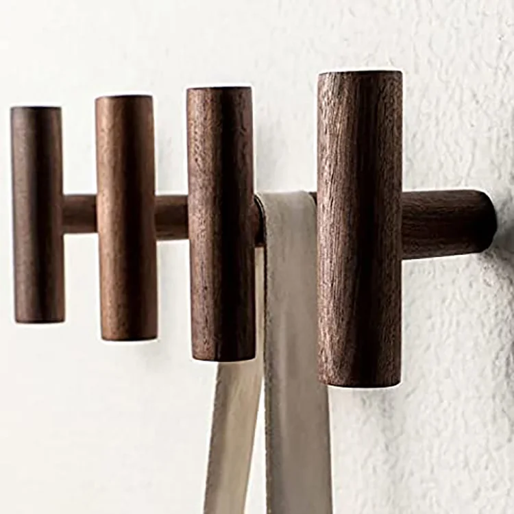 wooden coat rack modern style wood wall hanger hook hallway coat hook vintage wood wall hooks