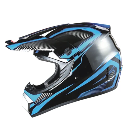 
Wholesale price fancy stylish pp material motorcycle black off-road helmets 