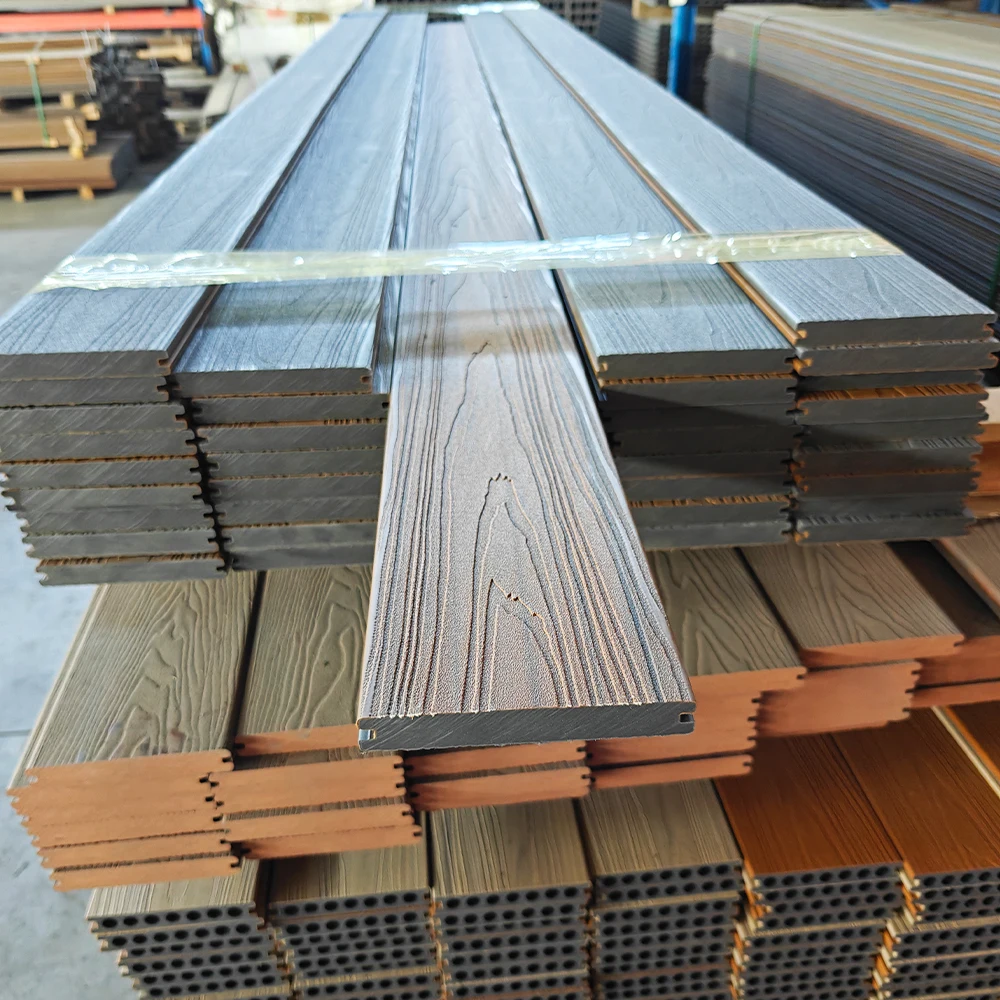 Foju WPC Garden Terrace Wood Plastic Composite Panel Swimming Pool Decking Outdoor Floorings WPC Decking