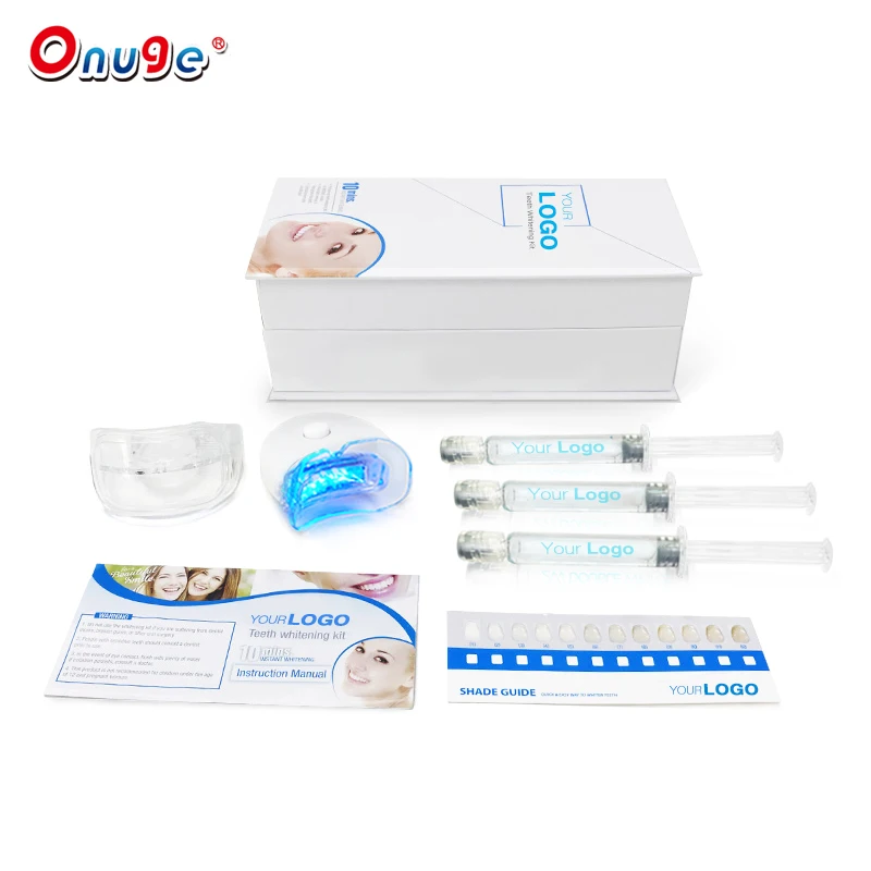 Dental Blanchiment Dentaire Teeth Whitening Gel Hydrogen 6% Peroxide Professional Bleaching Kits For Clinic