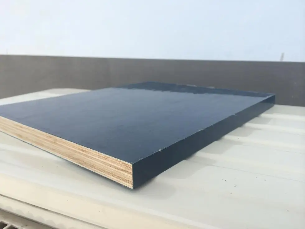 
PVC Coated Plywood With Nice Concrete Finish For Building Construction 