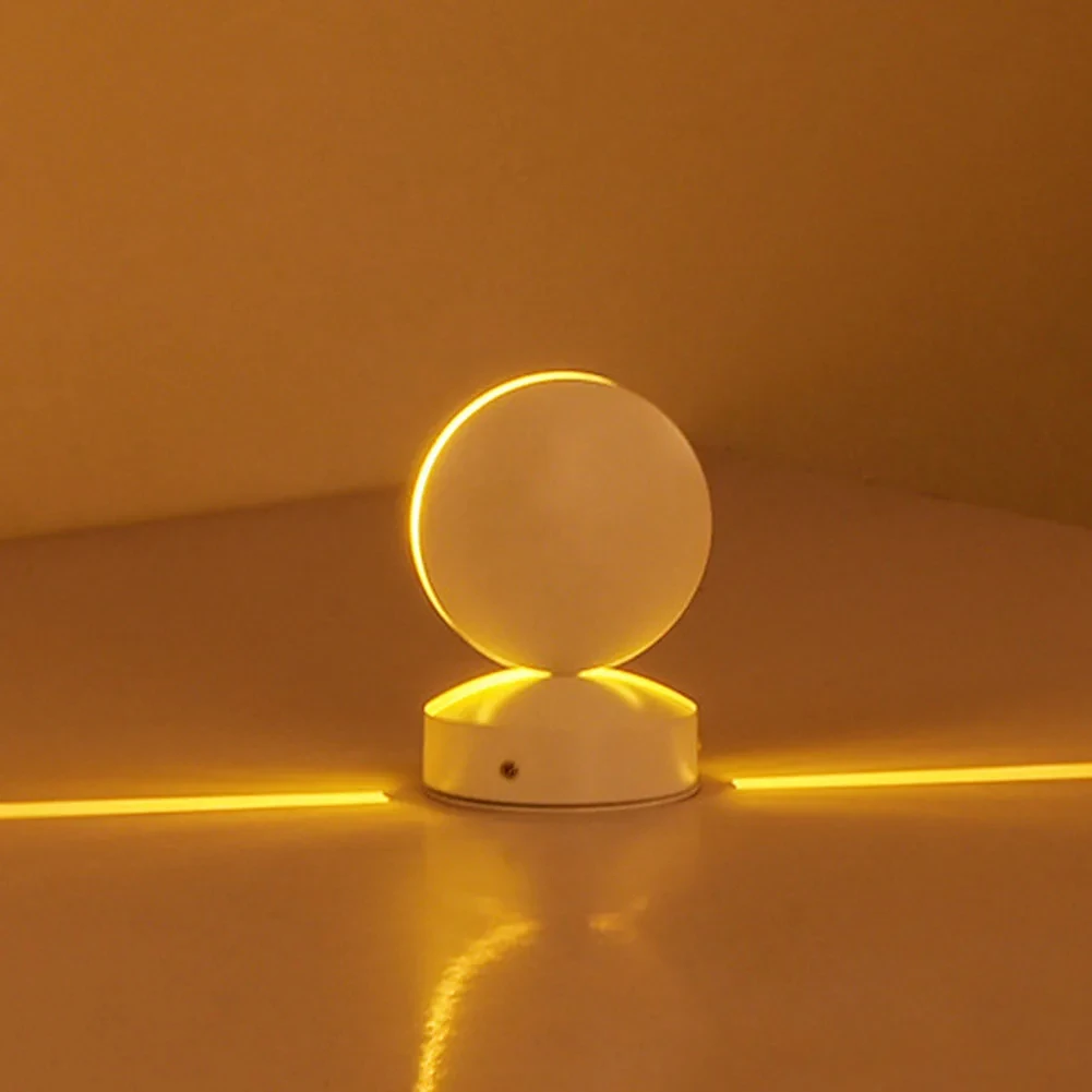 Round Shape 12w Led Window Sill Lights for Window Frame Wall Hotel Bar Corridor Led Door Lamps 360 Degree Lighting