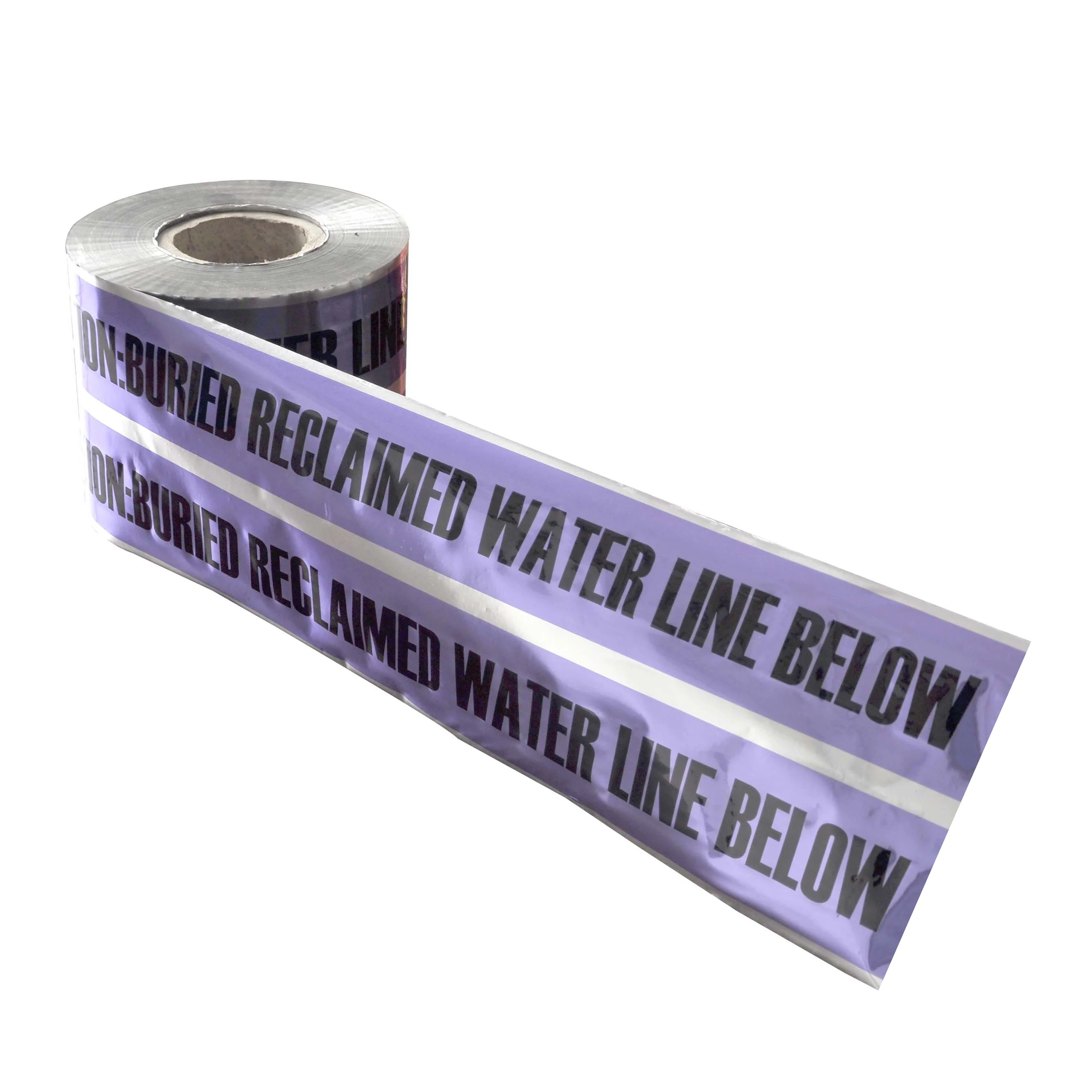 Underground barricade Detectable tape electrical warning tape aluminum foil adhesive tape