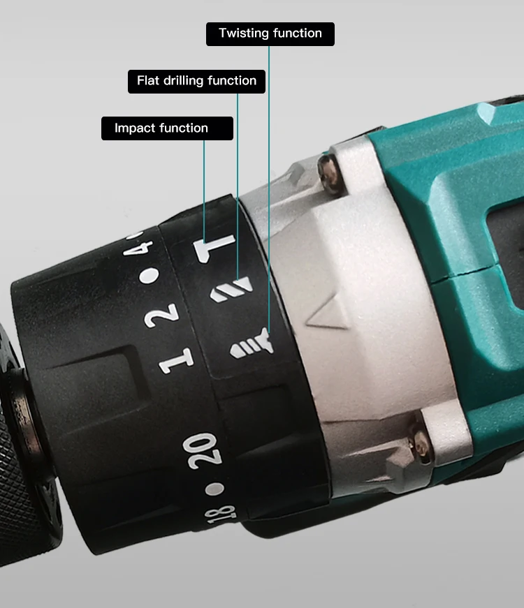 Cordless Impact Hand Drills Power Lithium-Ion Battery Operated Drills Brushless Cordless Power Drill