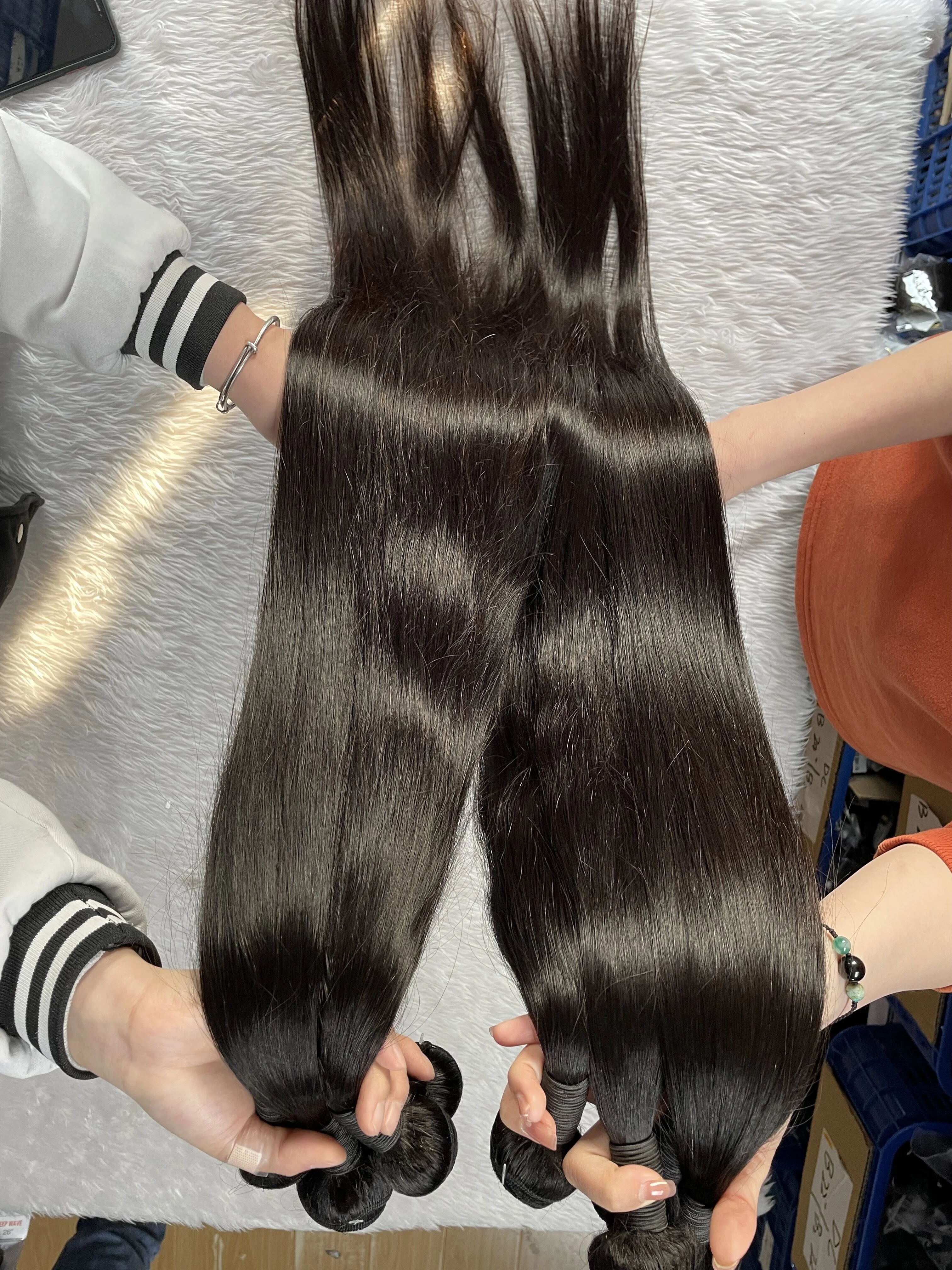 High Quality Remy Hair Weave,virgin Hair , Cheap Human Hair Hair Extension Brazilian Hair Natural Color Full Cuticles Aligned