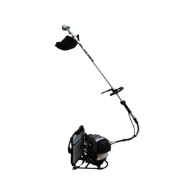 4-Stroke Shoulder Brush Cutter Grass Cutting Machine Gasoline Grass Trimmer