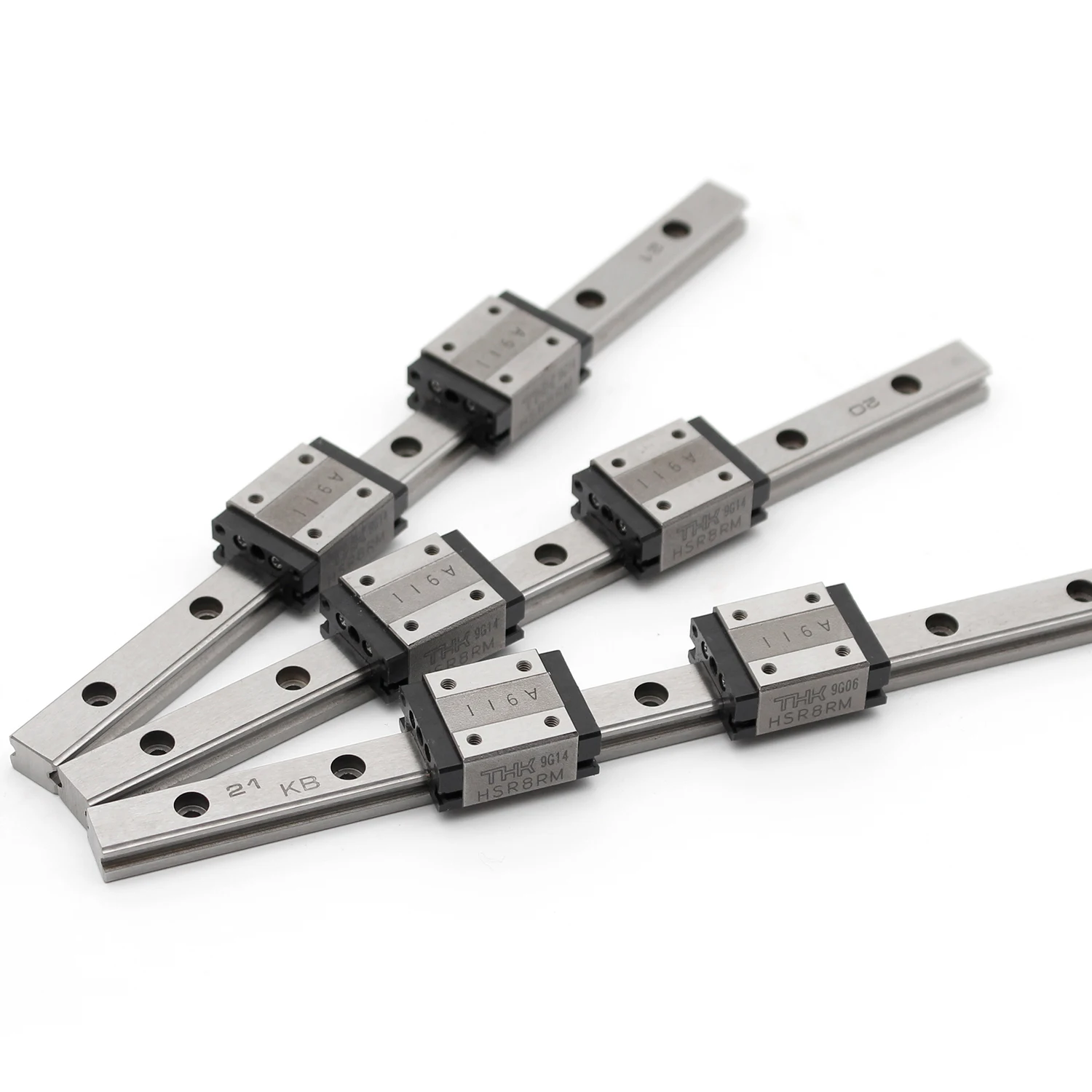 THK Stainless Linear Guideway Guides HSR35RM HSR35LRM HSR45R HSR45LR HSR55R HSR55LR CNC Guide Rail Block Carriage