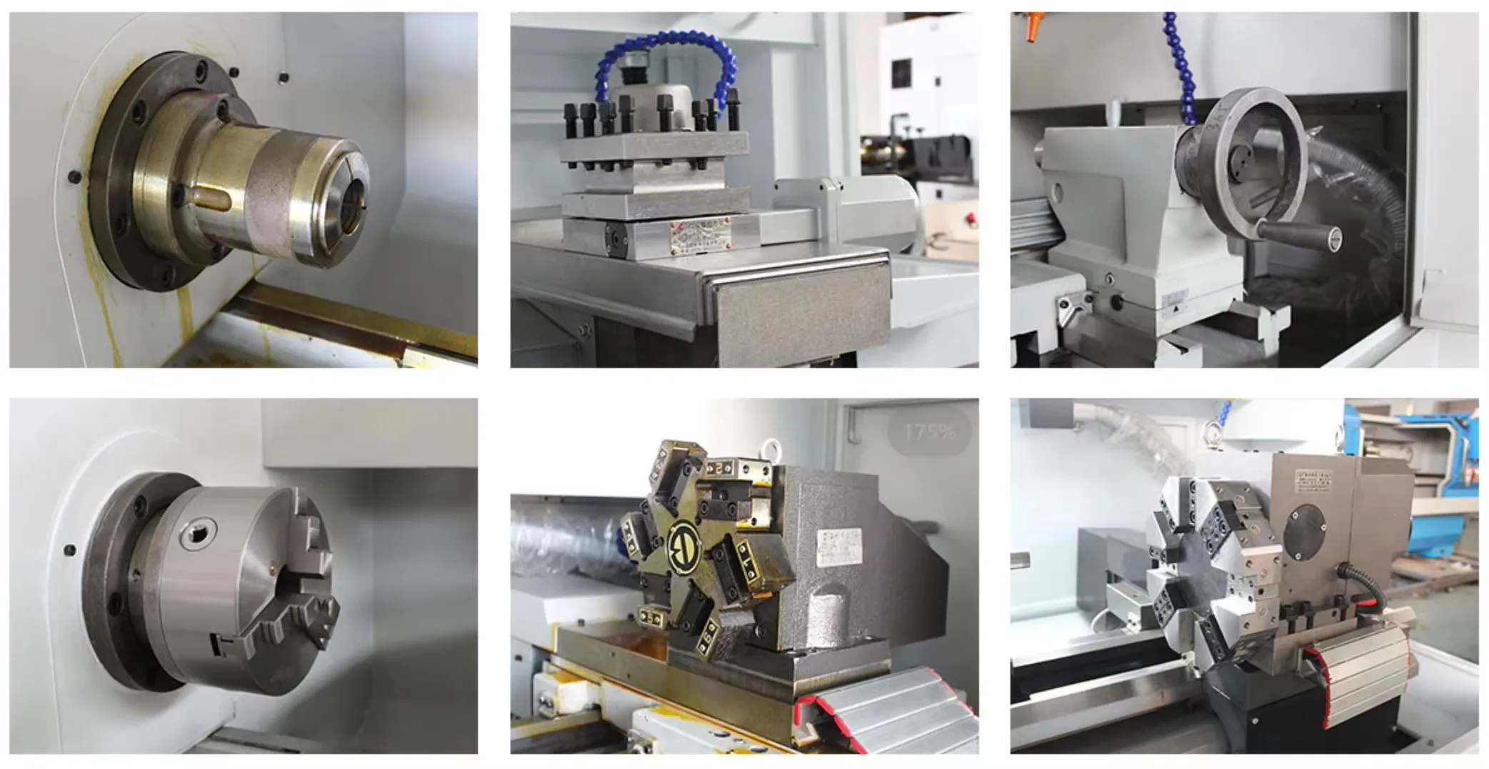 Chinese CNC lathe CK6130 metal fully automatic flat bed lathe equipped with Siemens controller