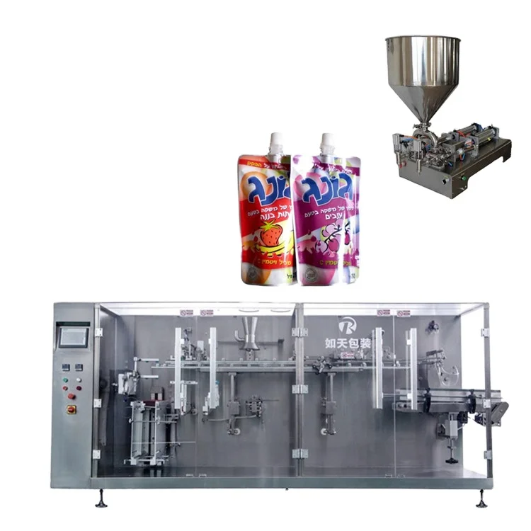  Premade Pouch Liquid & Thick Packing Machine