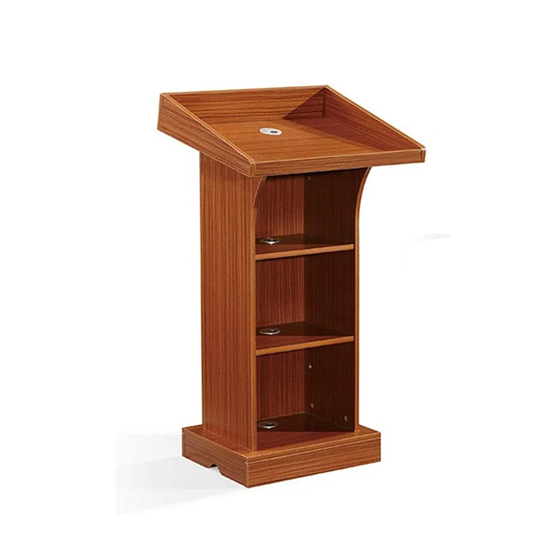 Factory wholesale wooden church pulpit podium luxury conference table rostrum