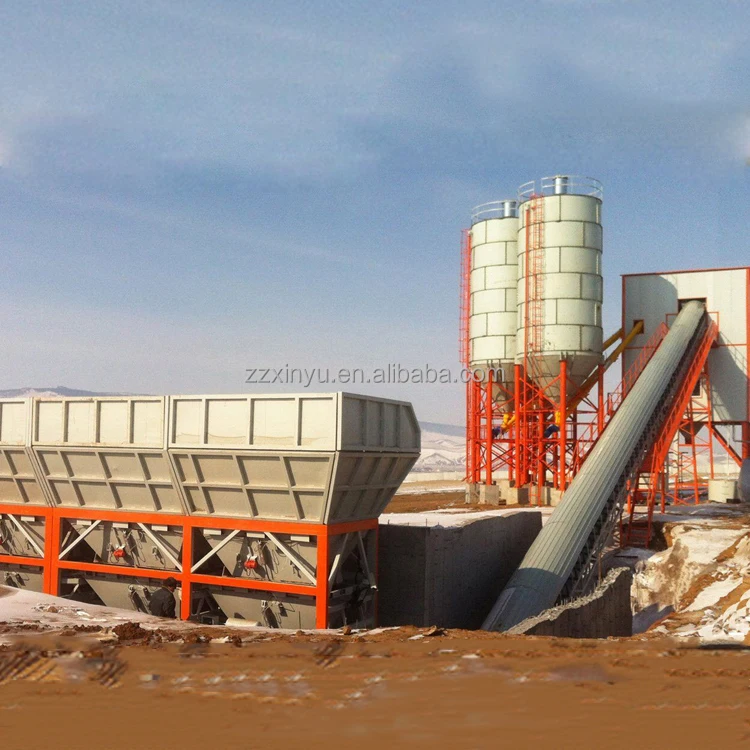 60m3 Ready Mix Concrete Cement Agreggate Batching Plant 120 Production Line Price List in Egypt Nigeria for Sale