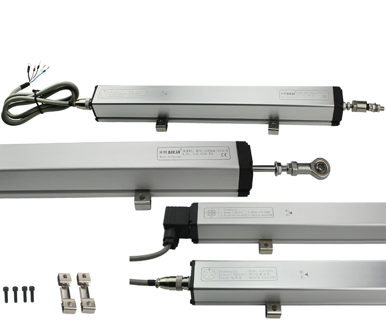 Miran MTG-800mm Pull Rod Magnetostrictive Displacement Transducer Magnetic Sensor Magnetostrictive Position Sensor