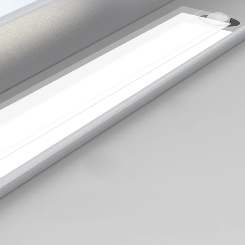 LED Cabinet Light Clear Luminous USB Body Lamp Furniture Light OEM Switch Magnetic Wall Motion Sensor Under LED Cabinet Light