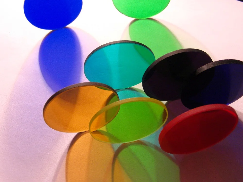 Cheap Optical Filter Lp500nm Longpass Optical Filter Beam Splitter Dichroic Mirror Glass Fused Blue Green Red Dichroic Lens