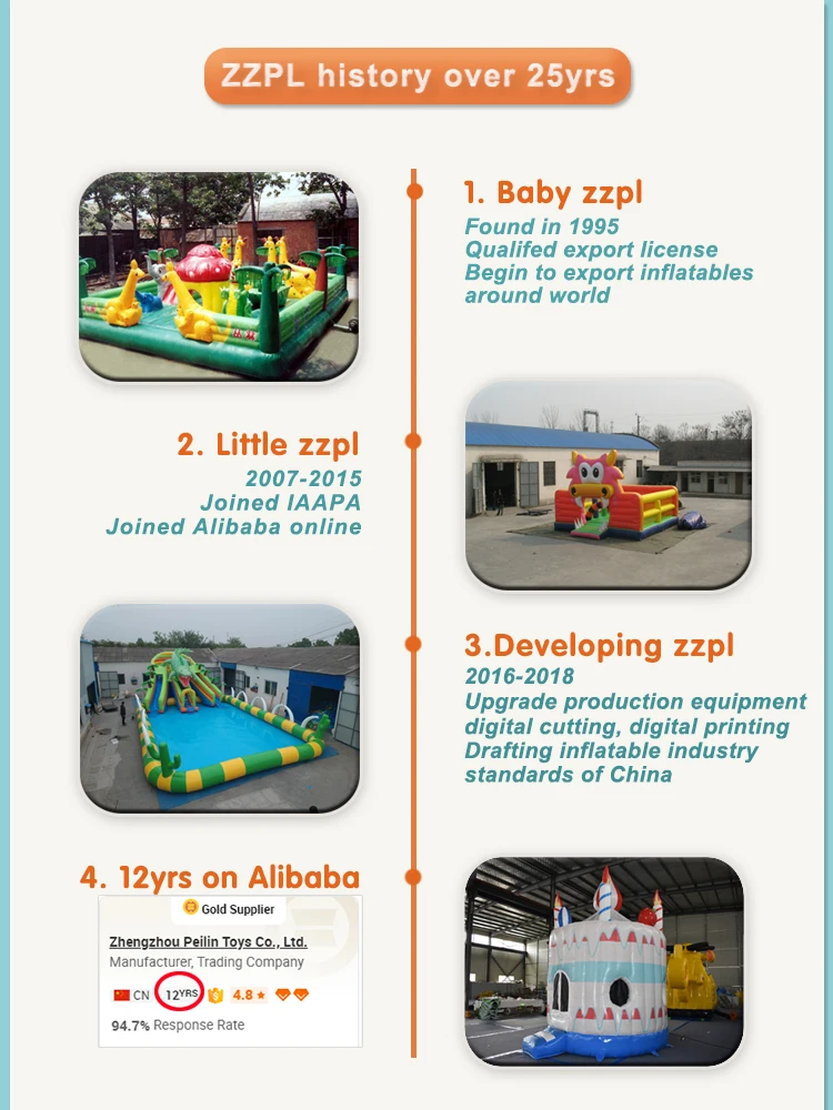 Cheap inflatable alien slide for kids