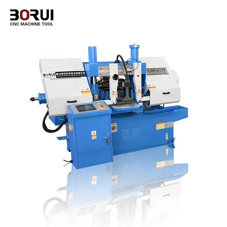 GHS4228 GHS4235 Auto Feed Horizontal CNC Band Saw Double Column CNC Band Saw Machine