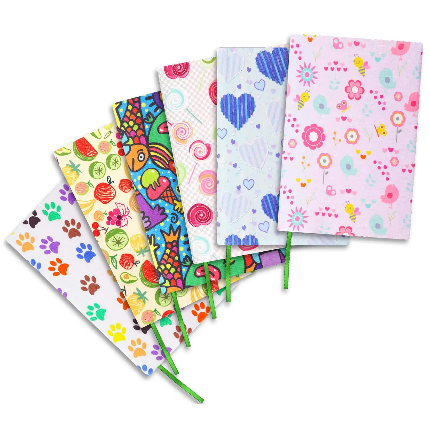 Производитель эластичная Текстильная обложка для книг A4 A5 защита