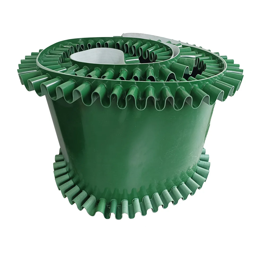 PVC skirt apron conveyor belt