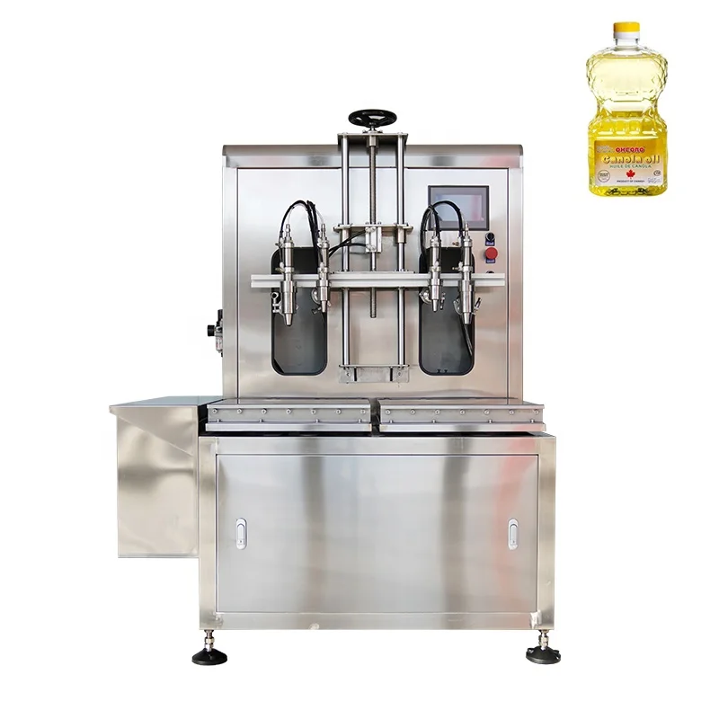 full automatic cooking vegetable oil big bottle chili coconut oil filling machine