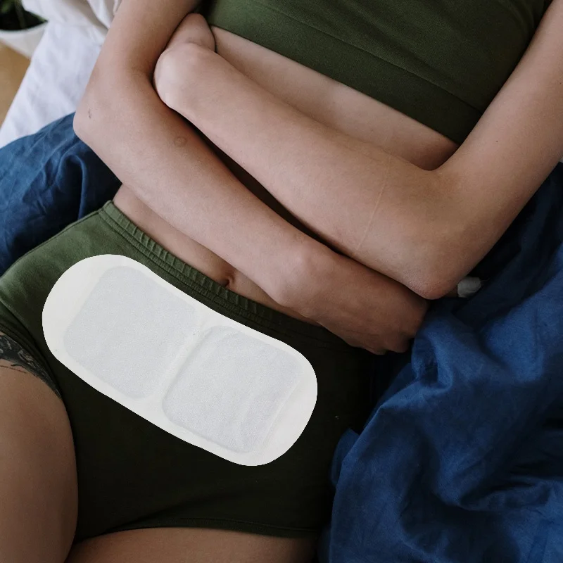 Single use Active Belly Activate Carbon Pads Menstrual Pain Relief Pad Wholesale Heat Patches