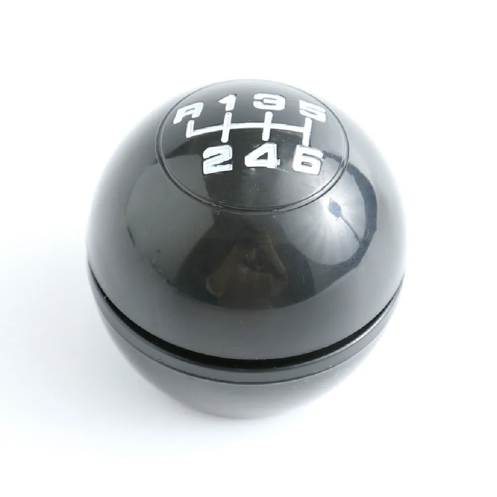 6 Speed Chrome Black MT Lever Handball Car-styling For Alfa Romeo Giulietta 2010 Gear Stick Knob Shift