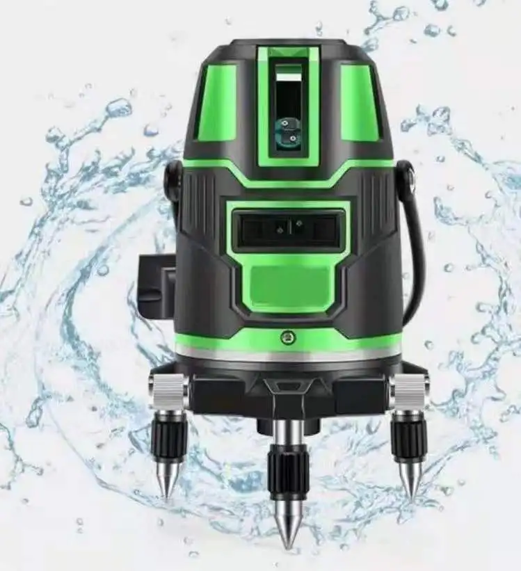 2 Lines 5 Lines Laser Level 3d Level Laser 360 Degree Green Laser Level