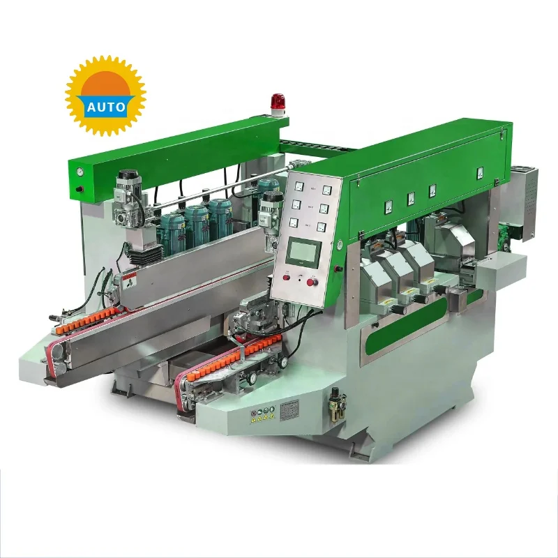China Low Price Glass Processing Tool Multi Angle Double Glass Edge Grinding Polishing Machine
