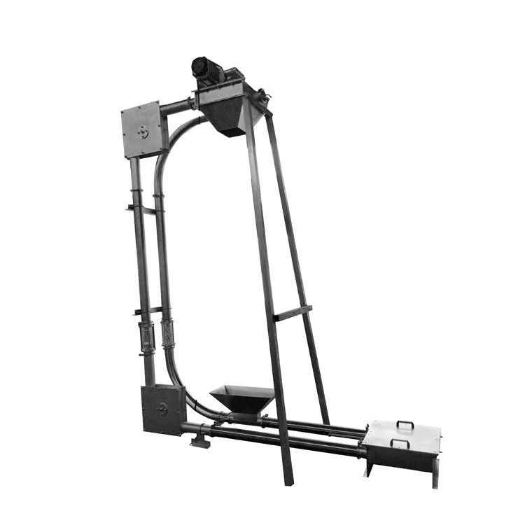 Tubular Chain Drag Conveyor / Tube Link-Chain Conveyor for Mud Slurry