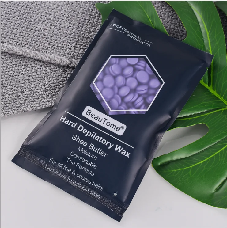 
Paroo Supply 10 colors Flavor Depilatory Hard Wax Cire Epilation Wax Beans 100g 