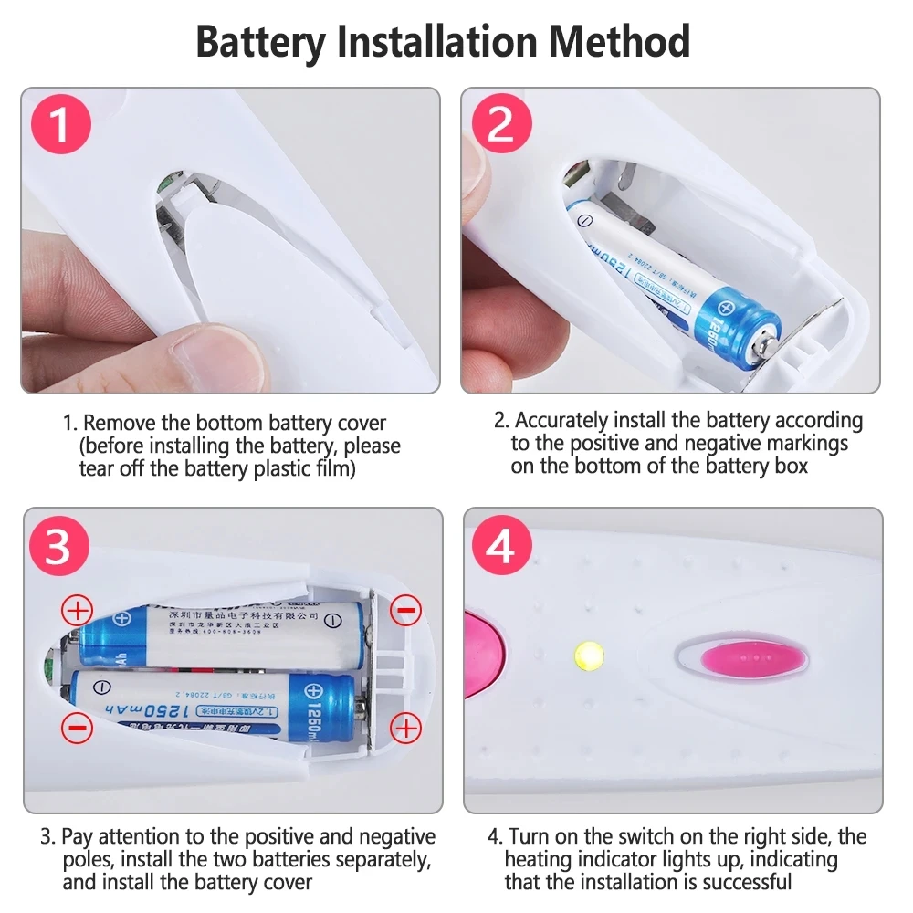 Electric Heated Eyelash Curler Long-Lasting Curler Electric Eye Lash Perm Eyelashes Clip Eyelash Curler Device Makeup Tools