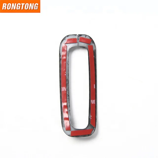 Carbon Fiber Interior Accessories ABS Center Console Gear Penal Decorative Cover Sticker For Jeep Wrangler JK 2011-2017