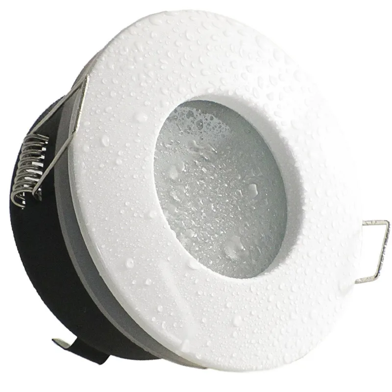
New Design IP65 Waterproof Recessed GU10/MR16 Led Spot Light Fixtures Downlight Frame 