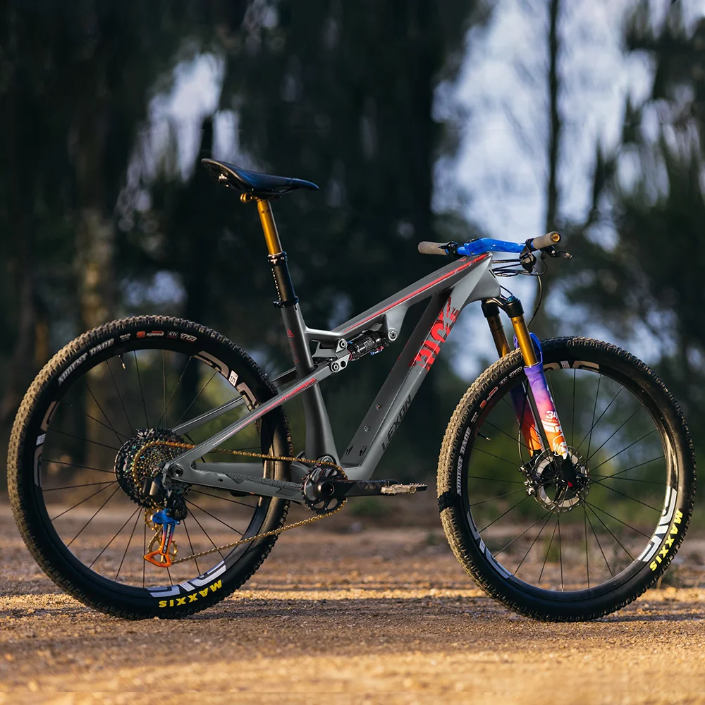 Карбоновая рама для горного велосипеда LEXON t1000 с полной подвеской 29er Boost 120 мм AM DH XC