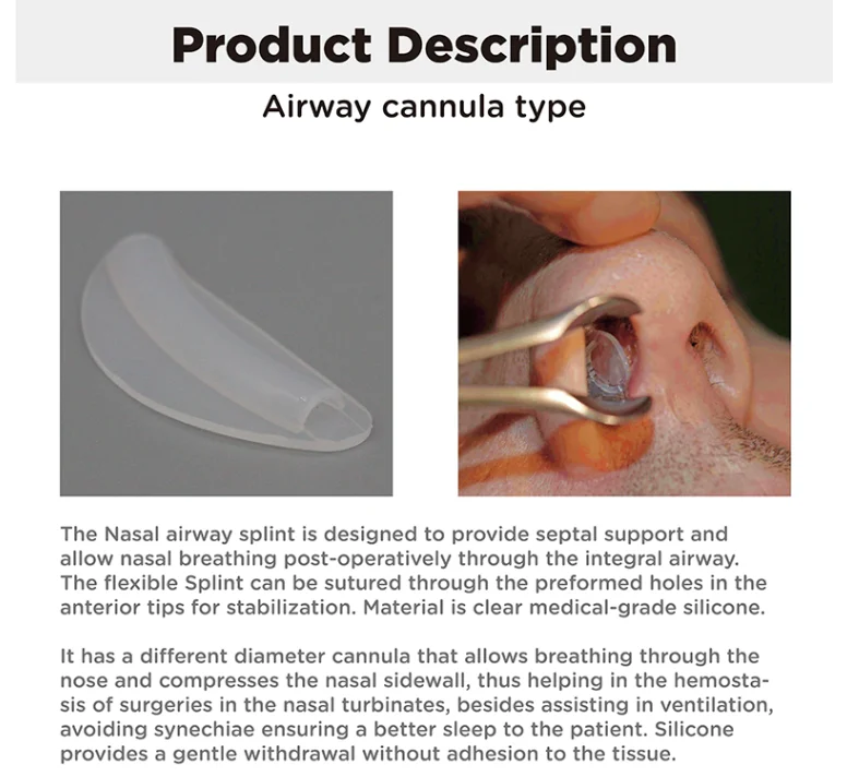Health Medical Silicone Breathe-easy Doyle Nasal Splints
