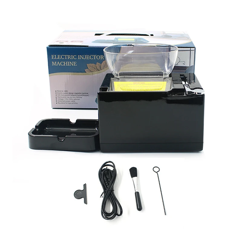 ER252109 Automatic Multi-function 6.5mm Cigarette Maker Full Set of Manual Household Grinding Electric Rolling Machine